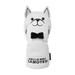 Tnarru Golf Club Head Cover Golf Wood Headcover Cute Dog Premium PU Leather Fashion Long Neck Golf Club Covers Protector Golfer Gift Black DR