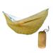 Miulika Camping Hammock Thickened Accessories Windproof Breathable Ultralight Warm Hammock Person Hammock for Camping Trekking Travel yellow