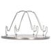 Folding Toaster Rack Stainless Steel Camping Stove Toaster Holder for BBQ Party Outdoor Picnic