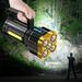 QTOCIO Garden Tools Explosion LED Flashlight Super Bright Rechargeable Camping Flashlight Table Lamp Outdoor Lighting