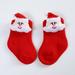 LEEy-world Baby Socks Christmas Baby Socks Toddlers Boys Girls Children Kids Socks Soft Bottom Toddler Shoes Socks Baby (White S )