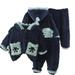 CSCHome Newborn Boys Dinosaur Pajamas with Tops&pants 2 PCS Outfits Hooded for Kids Baby Toddler 6 M-4 Y