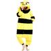 Nituyy Women Men Animal Costume Jumpsuit Long Sleeve Plush Pajamas Button Down Romper Cosplay Outfit