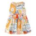 EHQJNJ Fall Baby Girl Clothes 3-6 Months Brown Summer Toddler Girls Sleeveless Sundress Cartoon Prints Ruffles Dress Casual Dress Clothes Orange Patchwork Baby Girl 0-3 Months