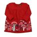 Pre-owned Tea Girls Red Floral Dress size: 18-24 Months