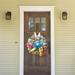 SEAYI 15.74 Spring Summer Easter Front Door Welcome Wreath Clearance - Easter Bunny Egg Wreaths Farmhouse Wreath for Wall Window Indoor Outdoor Decor - Seasonal Door Accent for Any Room Multicolor