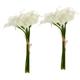 Calla Lily Bouquet Vase Filler Table Decorations Home Tulips Artificial Flowers Real Touch Fake Bride Office 20 Pcs
