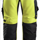 Snickers AllroundWork High-Vis Work Trousers+ Class 2 - High Vis Yellow/Steel Grey - 48