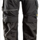 Snickers RuffWork Canvas+ Work Trousers+ - Black/Black - 150