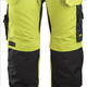 Snickers AllroundWork High-Vis Work Trousers+ Holster Pockets Class 2 - High Vis Yellow/Steel Grey - 158