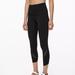 Lululemon Athletica Pants & Jumpsuits | Lululemon Wunder Under Scalloped Hem High-Rise Luxtreme 23” Black Legging, Sz 6 | Color: Black | Size: 6