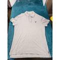 American Eagle Outfitters Shirts | American Eagle Mens Short Sleeve Polo Shirt Sz Large Classic Fit Logo Preppy | Color: Gray | Size: L
