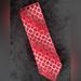 Michael Kors Accessories | Michael Kors Silk Tie | Color: Red/Silver | Size: Os