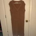 Free People Swim | Free People Beach Brown Knit Swimsuit Coverup Size Small | Color: Brown | Size: S