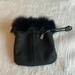 Coach Bags | Coach Wristlet With Real Fur. Like New! | Color: Black | Size: 6” X 7”