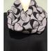 Coach Accessories | Coach Reversible Black And Gray Neck Warmer | Color: Black/Gray | Size: Os