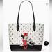 Disney Bags | 70. Disney X Kate Spade New York Minnie Mouse Tote Bag, In Multi | Color: Black/Cream | Size: Os