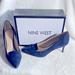 Nine West Shoes | Blue Suede Pump | Color: Blue | Size: 12