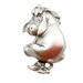 Disney Jewelry | Disney~Eeyore Donkey Winnie The Pooh Pewter Brooch Pin~1.6" | Color: Silver | Size: Os