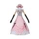 Ciel Phantomhive Cosplay Costume Anime Aldult Pink Princess Dress Halloween Party,Pink-3XL