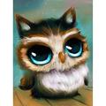 ANSNOW Puzzle Adult Puzzle 1000 Piece Wooden Painting Cute Owl Baby Home Decor Gift Assemgames Educational Decompression Toy for Kids Teenager-A Puzzle Jigsaws