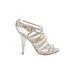 Loeffler Randall Heels: Ivory Shoes - Women's Size 5 - Open Toe