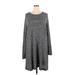Gap Casual Dress - Mini: Gray Marled Dresses - Women's Size 2X-Large