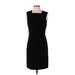 B. Bennett for A.S.L. Casual Dress - Sheath: Black Solid Dresses - Women's Size 4