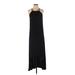 MICHAEL Michael Kors Cocktail Dress - A-Line Halter Sleeveless: Black Solid Dresses - Women's Size X-Small