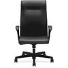 HON Ignition Seating Series Genuine Leather Executive Chair in Black | 47.5 H x 27 W x 27 D in | Wayfair IE102SS11