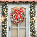 The Holiday Aisle® Faux 15.7" Wreath in Green/Red | 2 H x 15.7 W x 15.7 D in | Wayfair 04159FBB824C4BBA89B45F347A7F5422