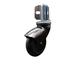 Service Caster Neoprene Rubber Caster w/ Corner Mount Bracket | 8 H x 8 W x 8 D in | Wayfair SCC-GR03S310-NPRB-BK-71678-CB90