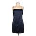 Sophie Rue Casual Dress - Slip dress: Blue Jacquard Dresses - Women's Size Medium