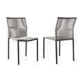 Latitude Run® Serenity Outdoor Patio Chairs Set of 2 in Black | 33.5 H x 23 W x 17.5 D in | Wayfair 8078E4D53D3144748F6951EC43450CD1