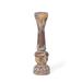 Park Hill Delgado Carved Wood Candle Holder, 16 in. in Brown | 16.25 H x 4.5 W x 4.5 D in | Wayfair EAB36086