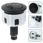 Bouton poussoir de toilette universel 38-49mm, double chasse d'eau, économie d'eau chromée pour