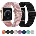 Bracelet de rechange en nylon pour Apple Watch bracelet tendance bracelet multicolore bracelet