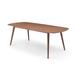 George Oliver Kailia Dining Table Wood in Brown | 29.8 H x 41.33 W x 86.61 D in | Wayfair 2DBB28F8F9F042A2A4DF40CD7A2E2138