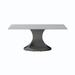 Brayden Studio® Rectangular 70.84" L x 35.43" W Dining Table, Stainless Steel in Gray | Wayfair 48506DC9AA064675B523B6628848A10A