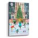 The Holiday Aisle® Animals Ice Skating At Rockefeller On Plastic/Acrylic by Christine Rotolo Print Plastic/Acrylic in White | Wayfair