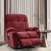 Latitude Run® Marilynne 36.22" Wide Standard Recliner w/ Massager in Red | 41.73 H x 36.22 W x 37 D in | Wayfair 5FB2D33126644869ACBF0558D947F5C8