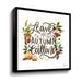 The Holiday Aisle® Autumn Is Calling On Canvas by House Fenway Print Canvas in Brown | 18 H x 18 W x 2 D in | Wayfair