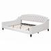 Latitude Run® Lubonski Full/Double Daybed Upholstered, Wood in Brown | 33.8 H x 60.6 W x 80.7 D in | Wayfair 673ECBBA31784EA0A26D33EB9682661A