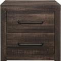 Loon Peak® Hellmuth Metal Nightstand Wood/Metal in Brown | 24 H x 24 W x 16 D in | Wayfair AE4A206E2D6145F9876EE90D6F80047B