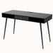 Wenty Mid Century Desk w/ USB Ports & Power Outlet, Modern Writing Study Desk w/ Drawers | 29.25 H x 46.8 W x 19.5 D in | Wayfair WFYUKI2945A