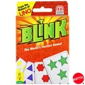 Mattel Geams-Jeu de cartes UNO Blink pour enfants divertissement familial amusant jeu de société