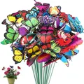 Fleurs papillon imperméables jardinière de jardin décor extérieur coloré pots de fleurs 5-50