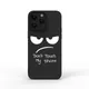 Coque imprimée Don't Touch My Phone Protection résistante à 360 ° iPhone 14 iPhone 13 iPhone 12