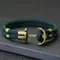 Bracciale pirata vintage da uomo in bronzo punk Braclet sopravvivenza all