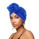 Neuer afrikanischer Turban für Frauen große Blume Stretch Turban Headwrap Beanie Hut Damen Turbante